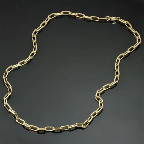 cartier man necklace|cartier men's gold chain necklace.